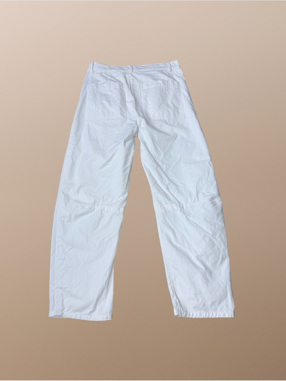 Velvet by Graham & Spencer White
Brylie Cotton Sanded Twill Utility Barrel Pant. - Picture 5 of 12